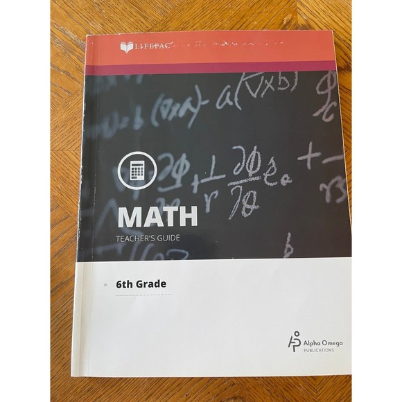 AOP Lifepac Teacher's Guide Math Language Arts - Picture 4 of 12